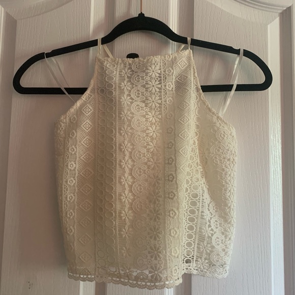 Hollister white lace set - Picture 7 of 8